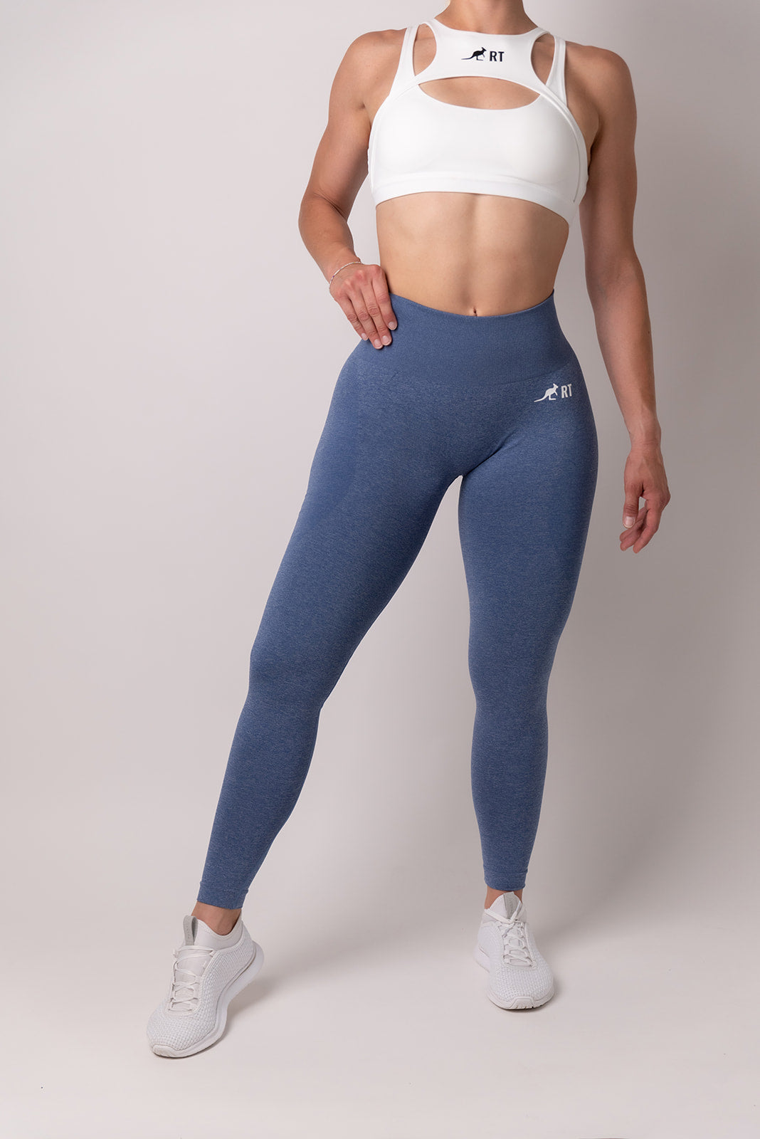 SEAMLESS LEGGINGS COBALT