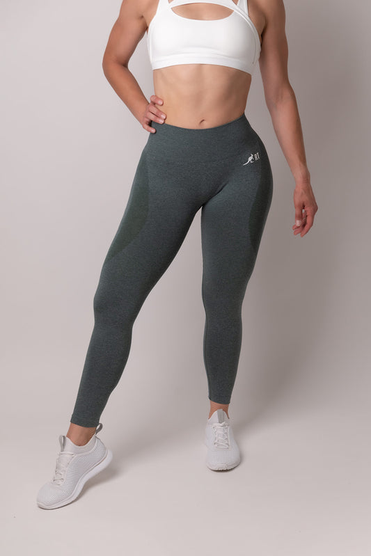 SEAMLESS LEGGINGS TREE TOP GREEN