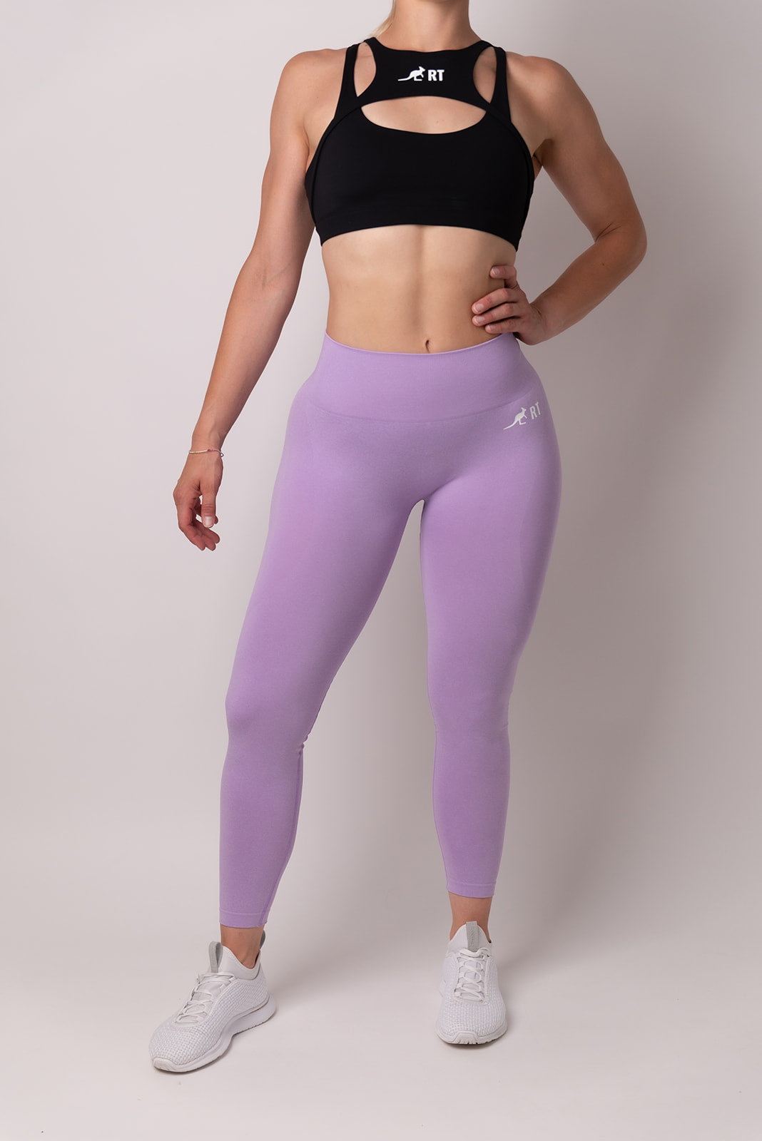 SEAMLESS LEGGINGS COBALT LILA MONET